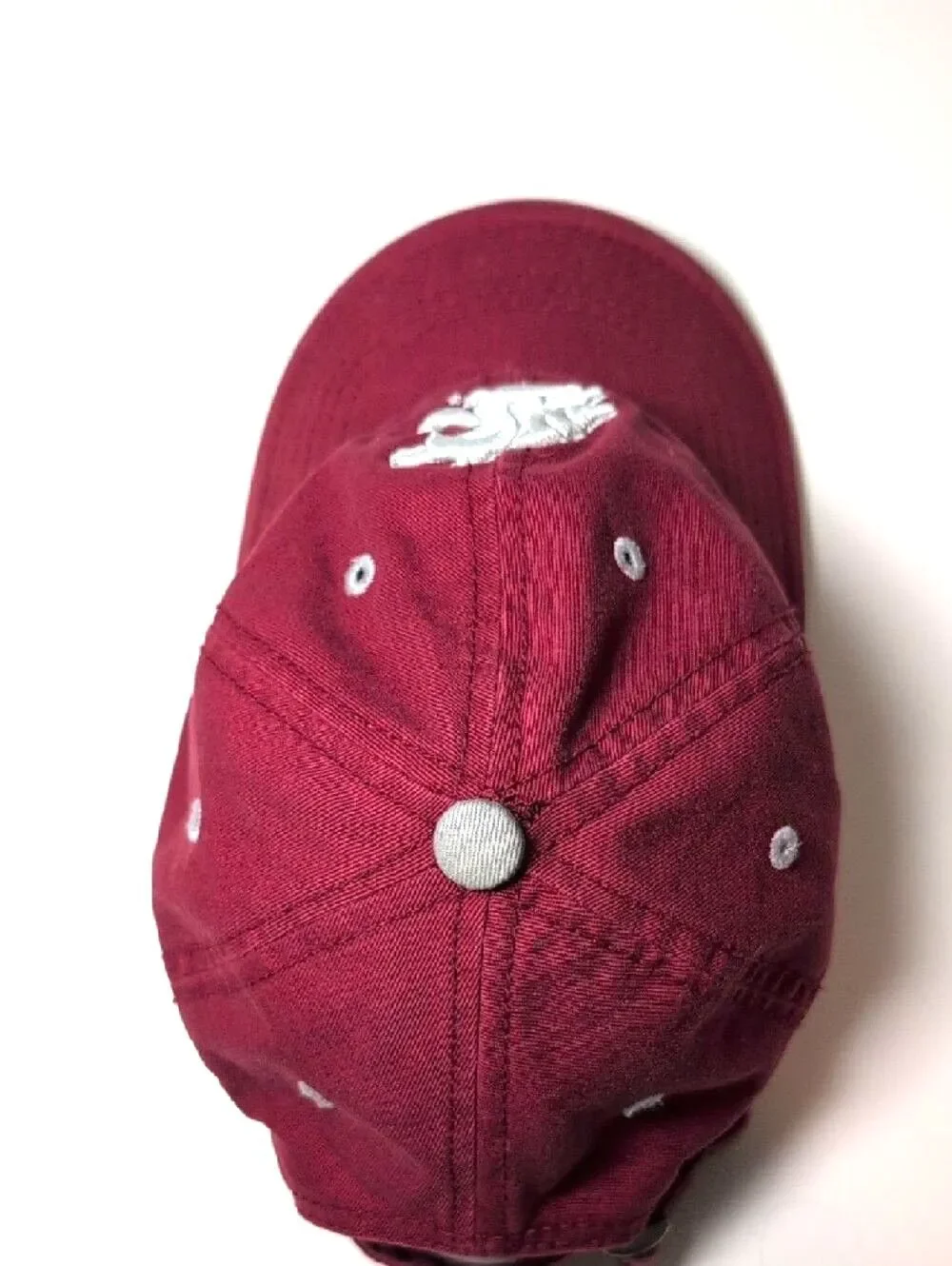 WSU Cougars Maroon Cap with White Embroidery